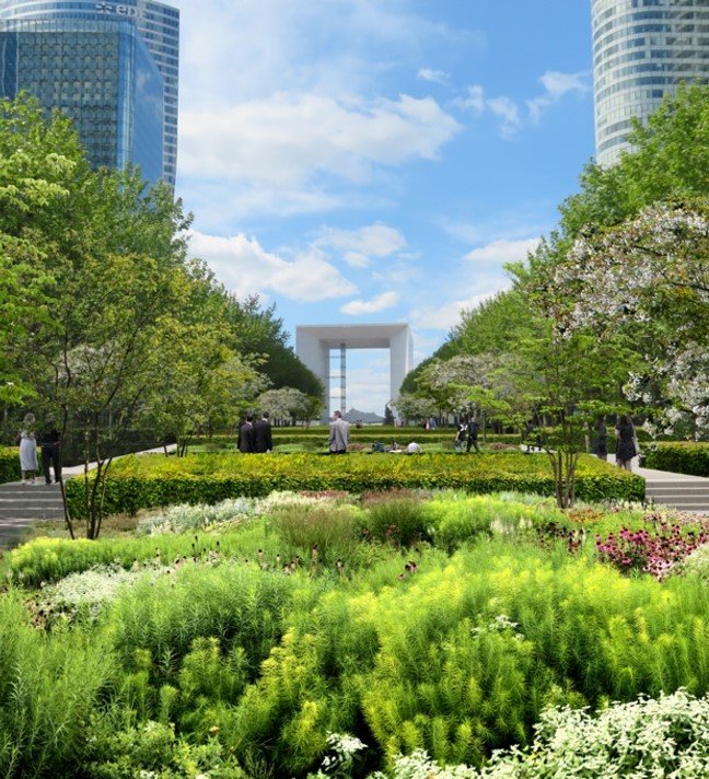 Un Parc se profile au cœur de Paris La Défense
