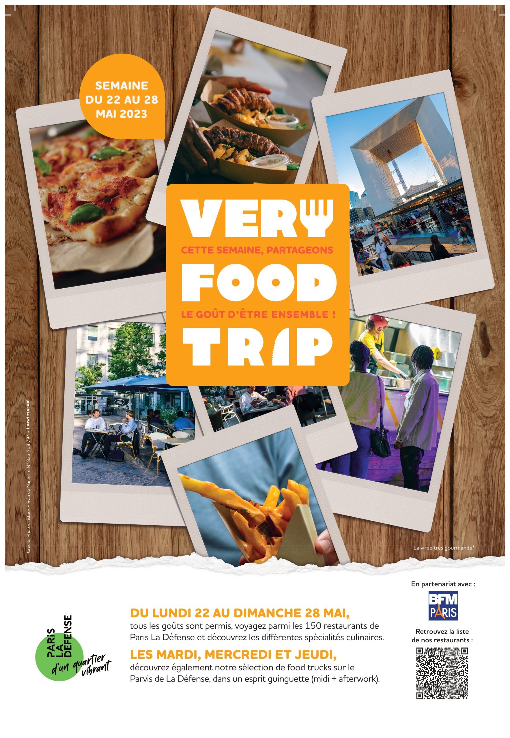 Paris La Défense dresse les tables de son premier Very Food Trip !